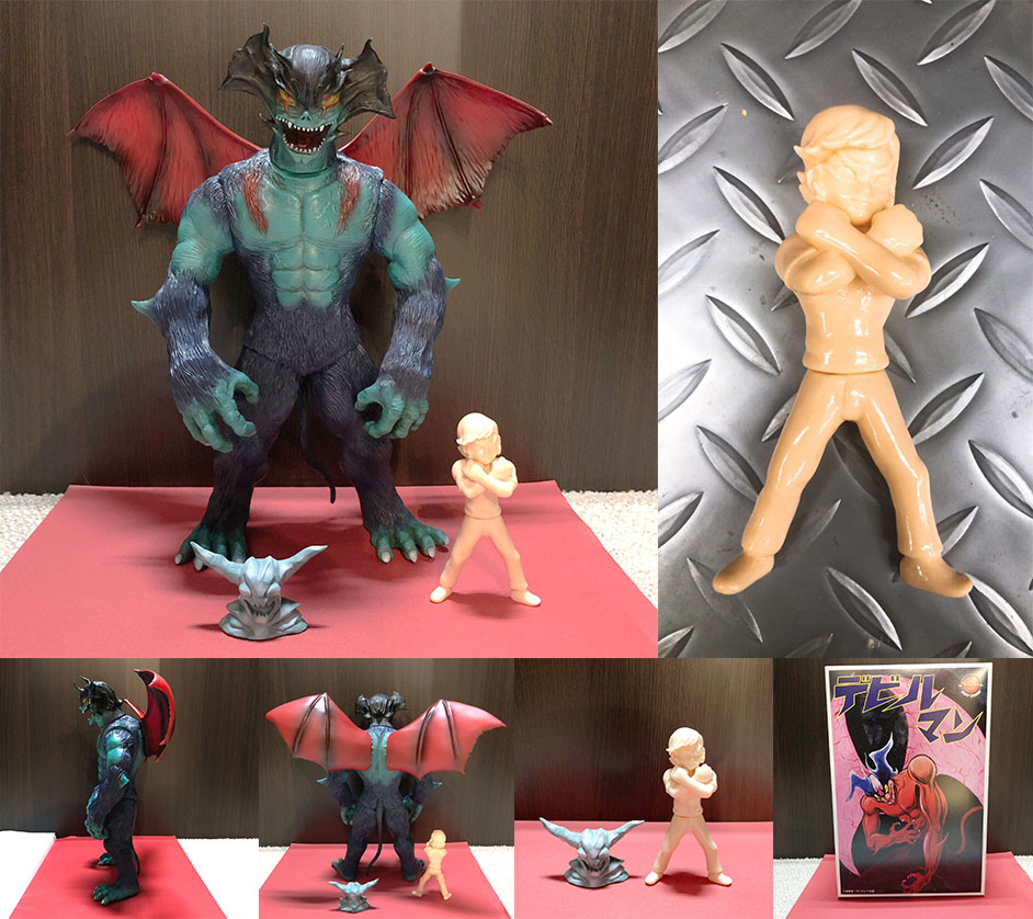 大阪限定カラー シカルナ工房 デビルマン GAME ソフビ 大阪限定カラー