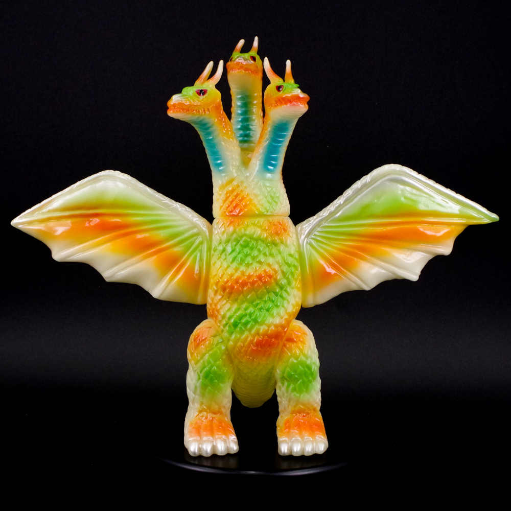 M1号の西村さんのキングギドラゼンマイプラモデル ジャンク ブルマァク