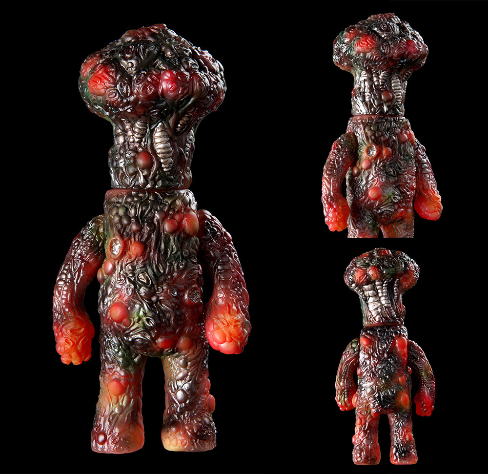 春に戦慄のデビューをしたHELLPAINTERのソフビ【地獄茸マジンゴ】が