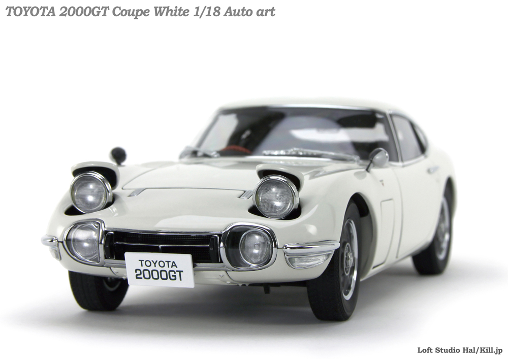 Loft Studio ホビー・模型の写真 1/18 TOYOTA 2000 GT Coupe White