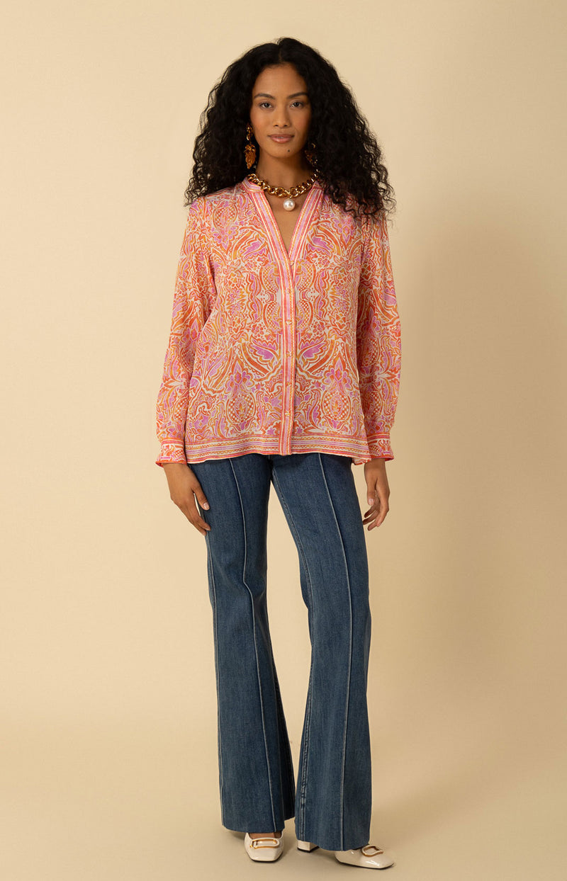Yaretzi Silk Top