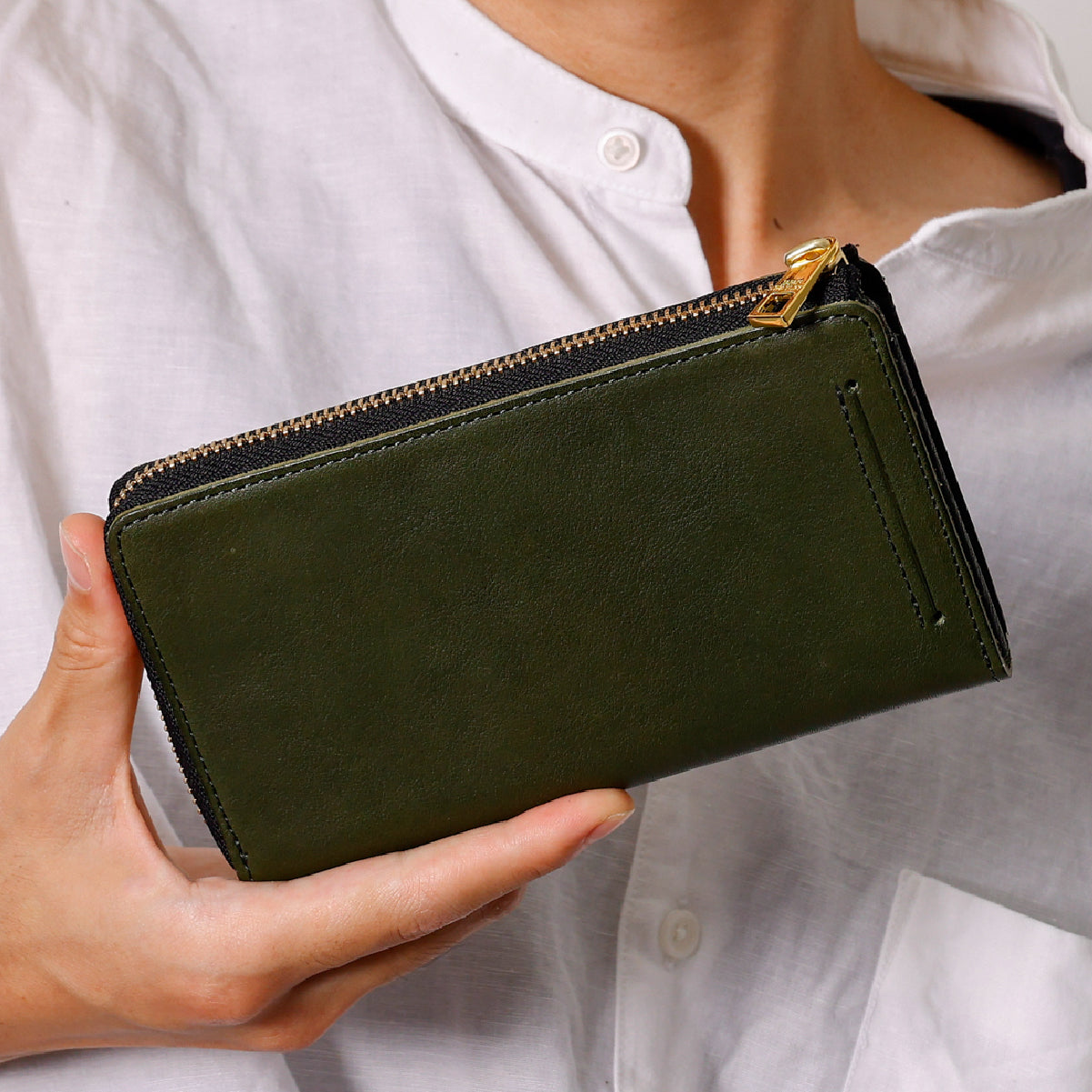 TIDY2.0 MANO 栃木レザー 小さい 長財布 JAPAN FACTORY – Hallelujah