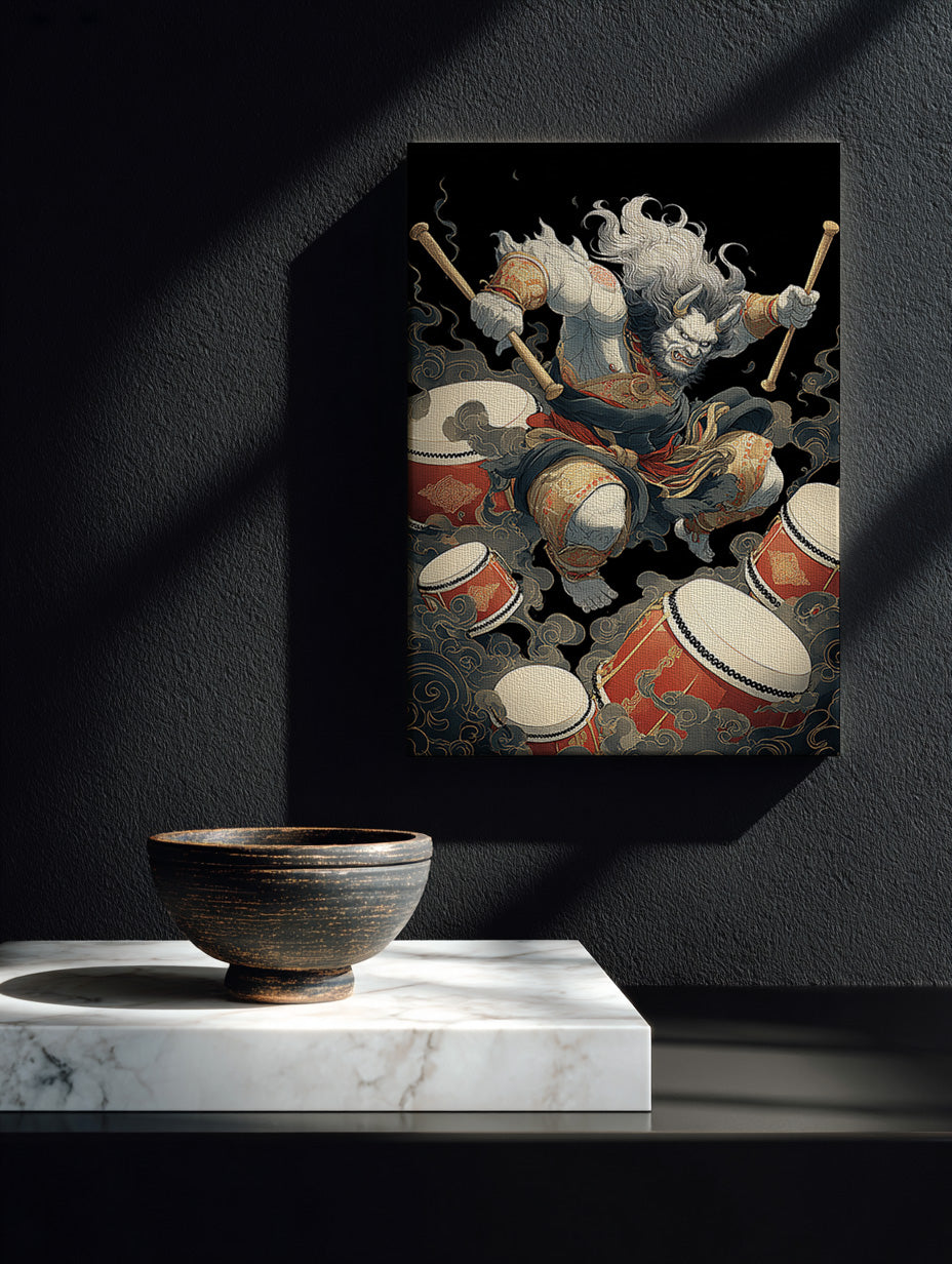 雷神ノ咆哮 - らいじんのほうこう – Hapicasso(ハピカッソ) | アート