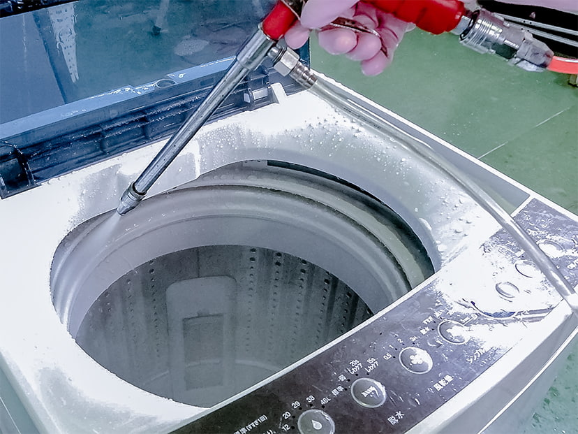 シャープ 洗濯機 4.5kg 縦型 ホワイト ES-GE4B-C 2018年製 | リユース