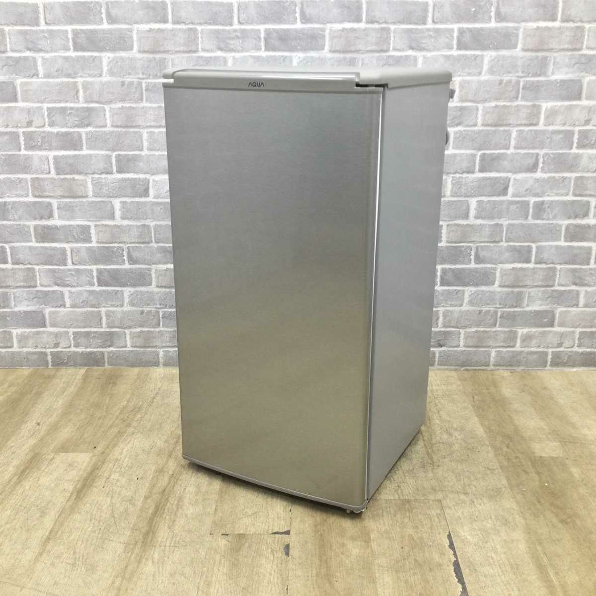 アクア 冷蔵庫 1ドア 75L 右開き シルバー AQR-8G 2021年製 | リユース