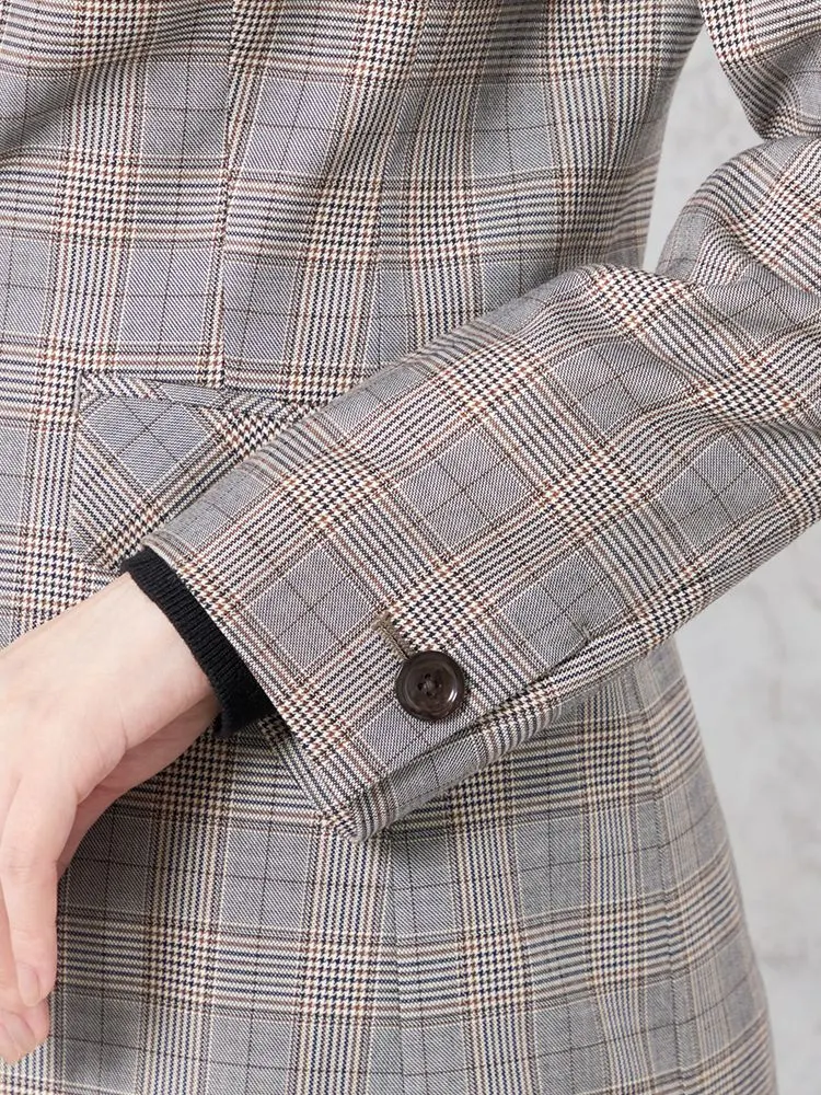 Cassette Cross】ジャケット 1つボタンジャケット ウォッシャブル