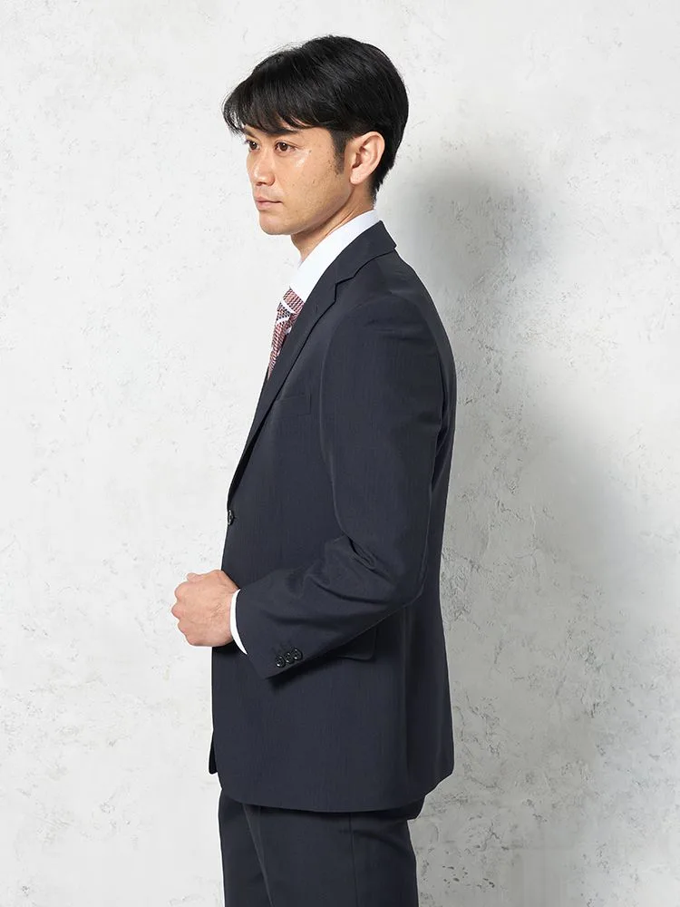 上下ウォッシャブル】スーツ 2つボタン ツーパンツ イージーケア