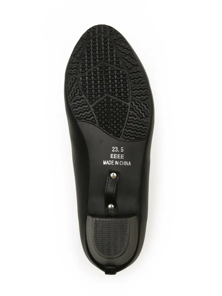 3WAY】ストラップ付パンプス ブラック Balancoire 通年【レディース