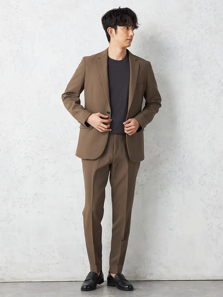 ブラック 【即納】【WEB限定】セットアップスーツ 上下セット