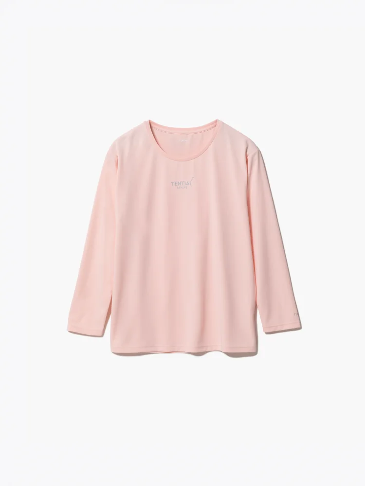 ピンク 【レディース】一般医療機器 TENTIAL BAKUNE Dry Women's長袖T