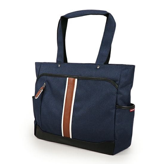 MOUSTACHE トートバッグ 杢調ポリxシボ合皮 BDA-4987 | ハーヴェスト