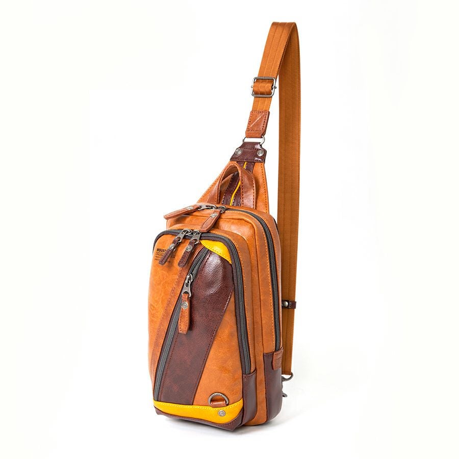 MOUSTACHE ボディバッグ シュリンク合皮×合皮 JDW-4746 | ハーヴェスト