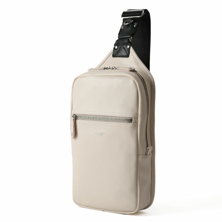 公式】 Heart Made Factory LADY MARU ボディバッグ シボ型押し合皮 FY