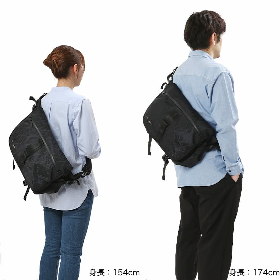 公式】 MOUSTACHE メッセンジャーバッグ CORDURAナイロン×ポリエステル