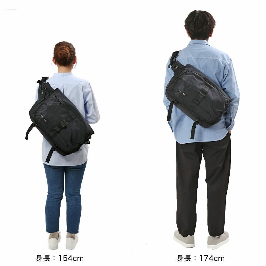 公式】 MOUSTACHE メッセンジャーバッグ CORDURAナイロン×ポリエステル