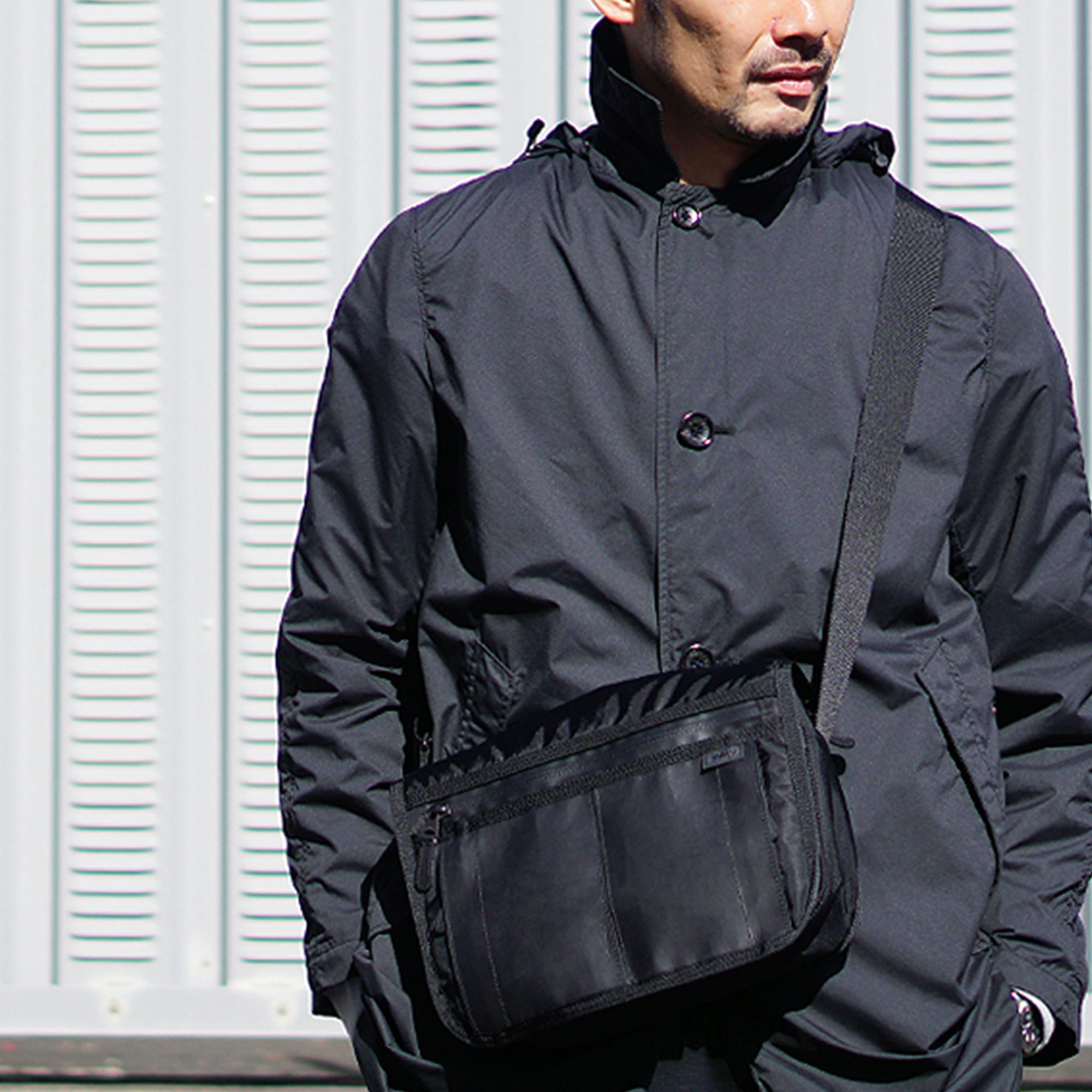 公式】HARVEST LABEL フライヤーズゴースト ショルダーバッグ メンズ