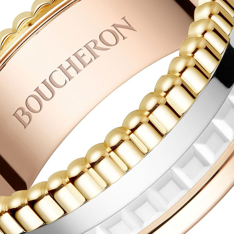 BOUCHERON ブシュロン キャトル ホワイト リング スモール JRG01596