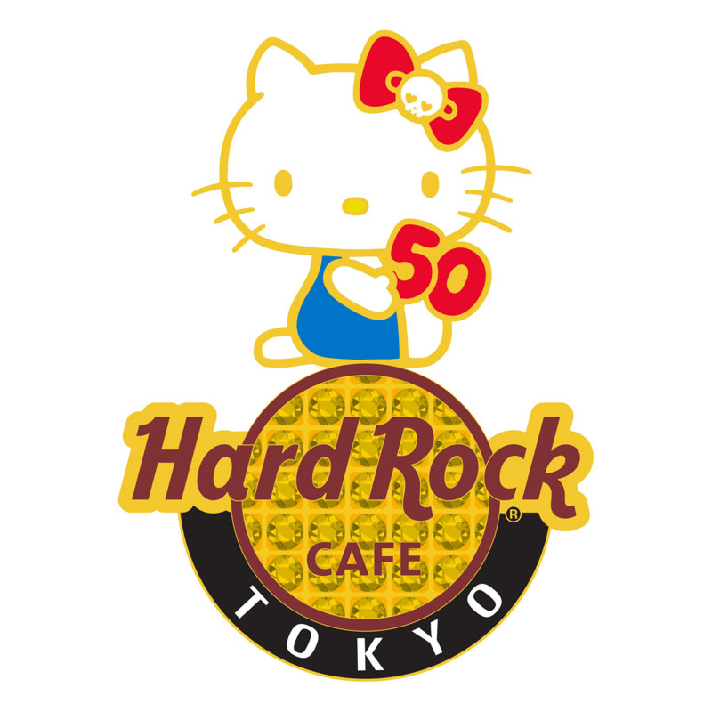 Hello Kitty 50th Anniversary Collaboration | Hard Rock Cafe Japan