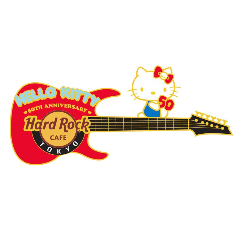 Hello Kitty 50th Anniversary Collaboration | Hard Rock Cafe Japan