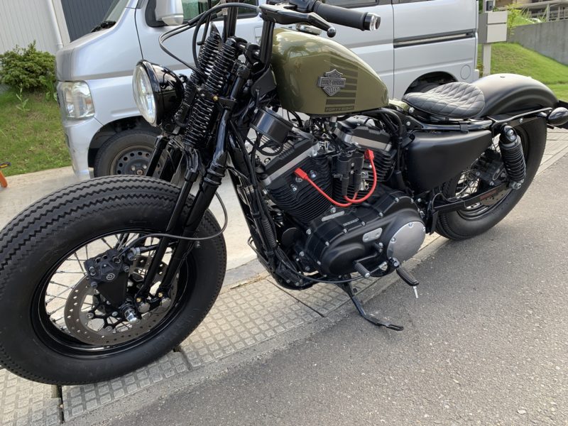 シート交換！パート② GOODER'Sサドルシート | スポーツスターアイアン