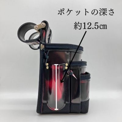 KINCKS】アドバンガラス革腰袋バリスティックナイロン補強仕上げADV