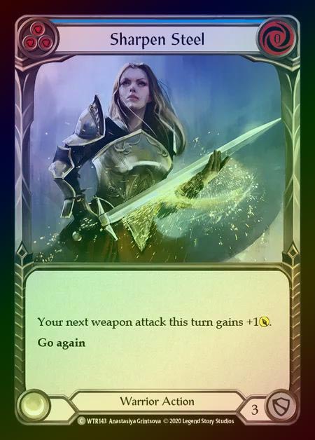 TCG専門店 蓮屋 MtG & FaB & GA / 【RF】[Warrior] Sharpen Steel [U