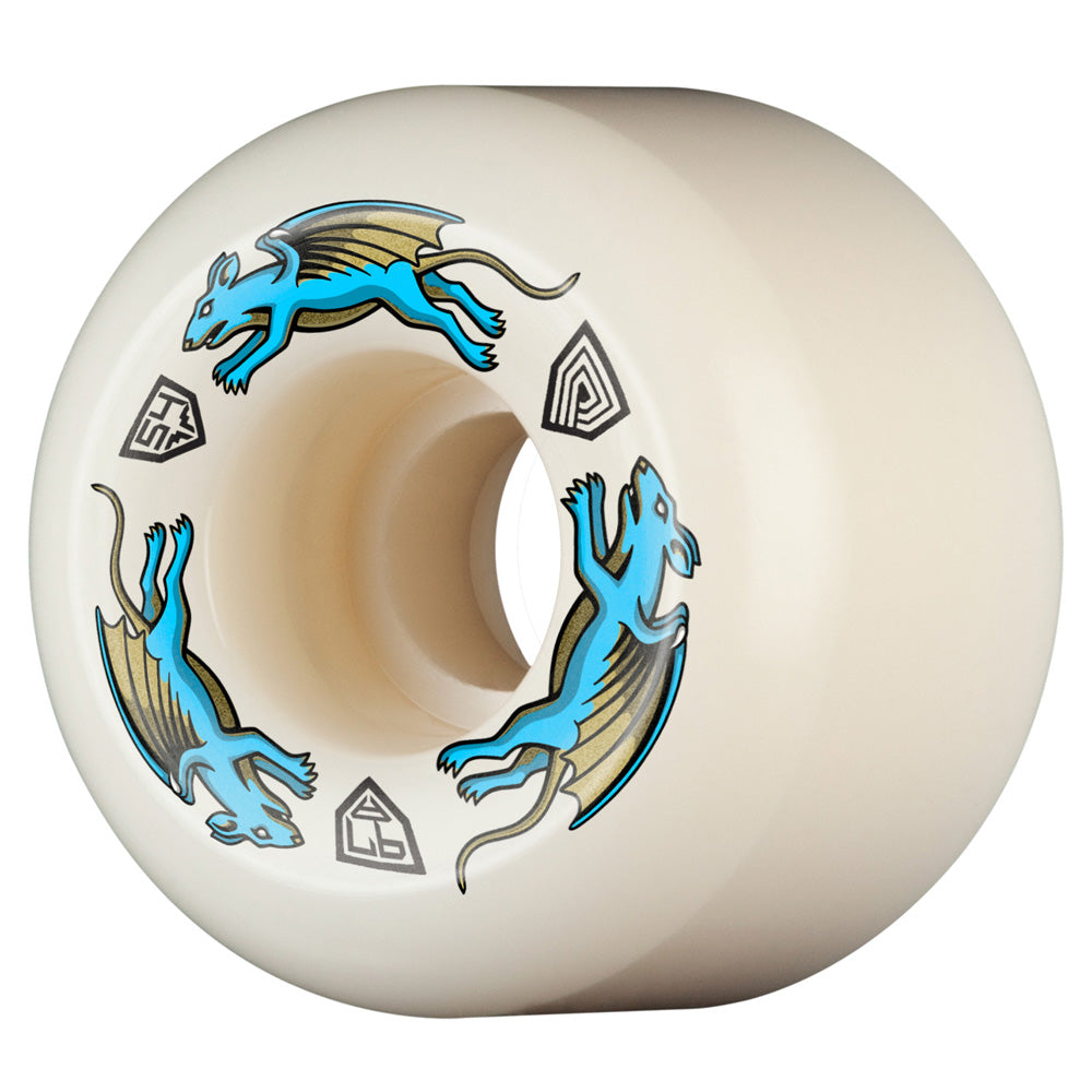 54mm x 39mm NANO RATS DRAGON FORMULA WHITE 97A WHEEL – ハスコ