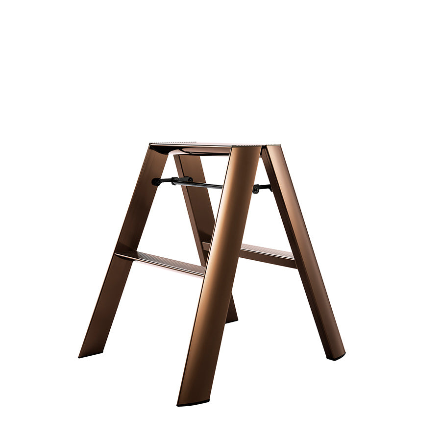 公式】 隠さなくて良い脚立 lucano 2段 PREMIUM EDITION 日本製