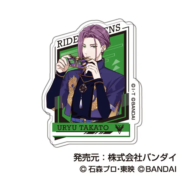 ハセ・プロ｜ライドカメンズ ダイカットアクリルバッジ Vol.2