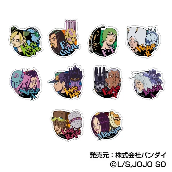 ハセ・プロ｜ジョジョの奇妙な冒険 ストーンオーシャン アクリルバッジ