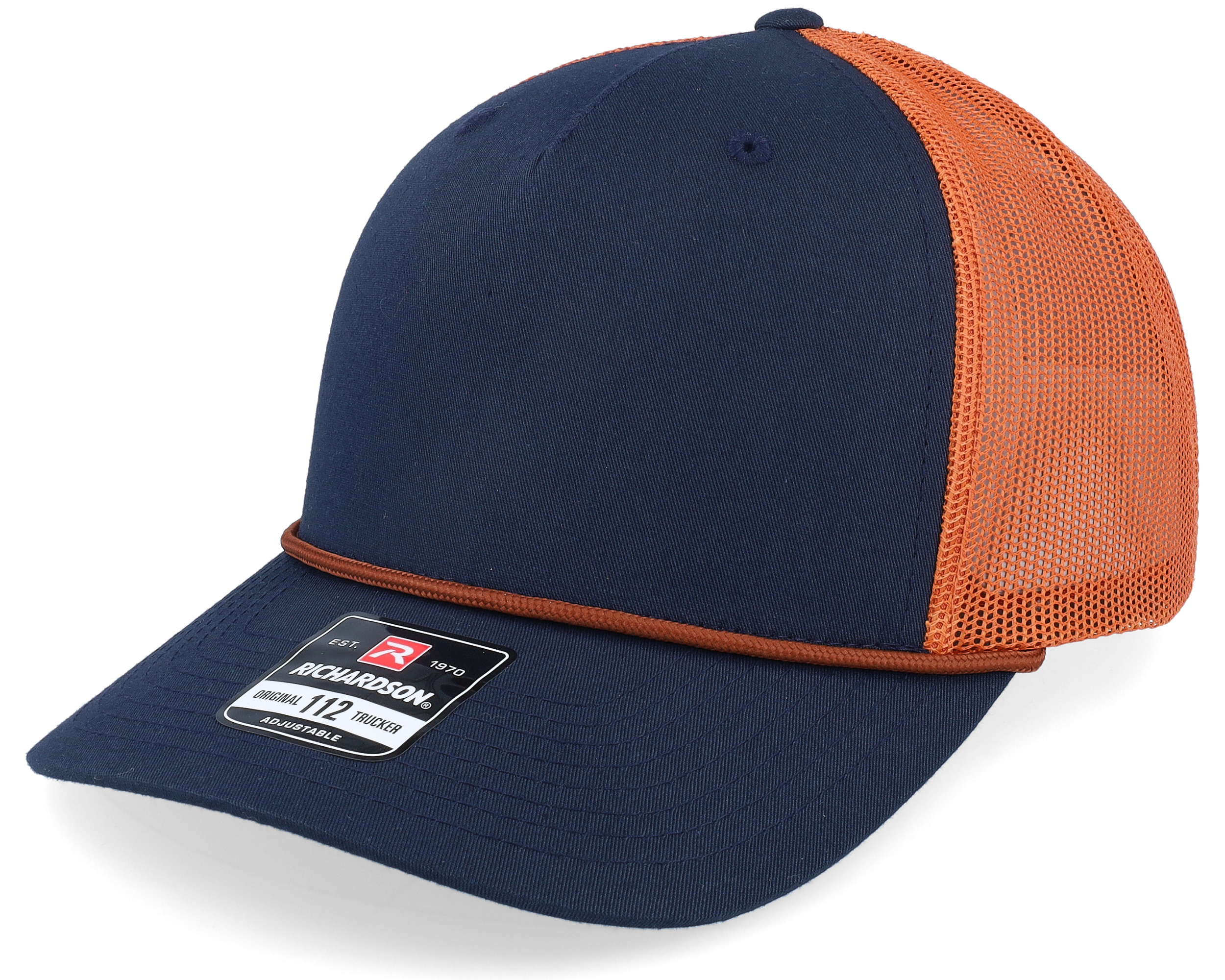 112fpr Split Navy/Dark Orange/Dark Orange Rope Trucker