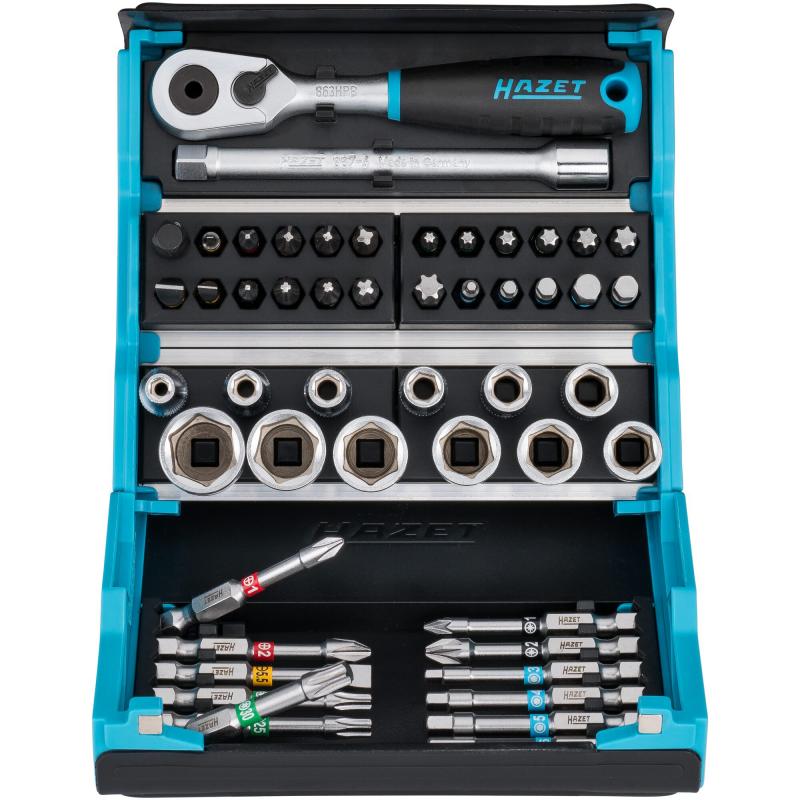 Hazet 2200SC-2 SmartCase Screwdriver Bit Set, 50 Pieces – Haus of