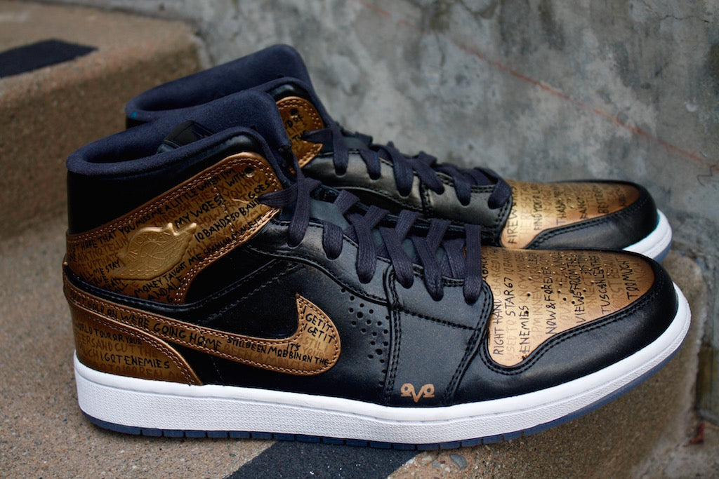 OVO Nike Air Jordan 1 Custom Shoes – HaveAir