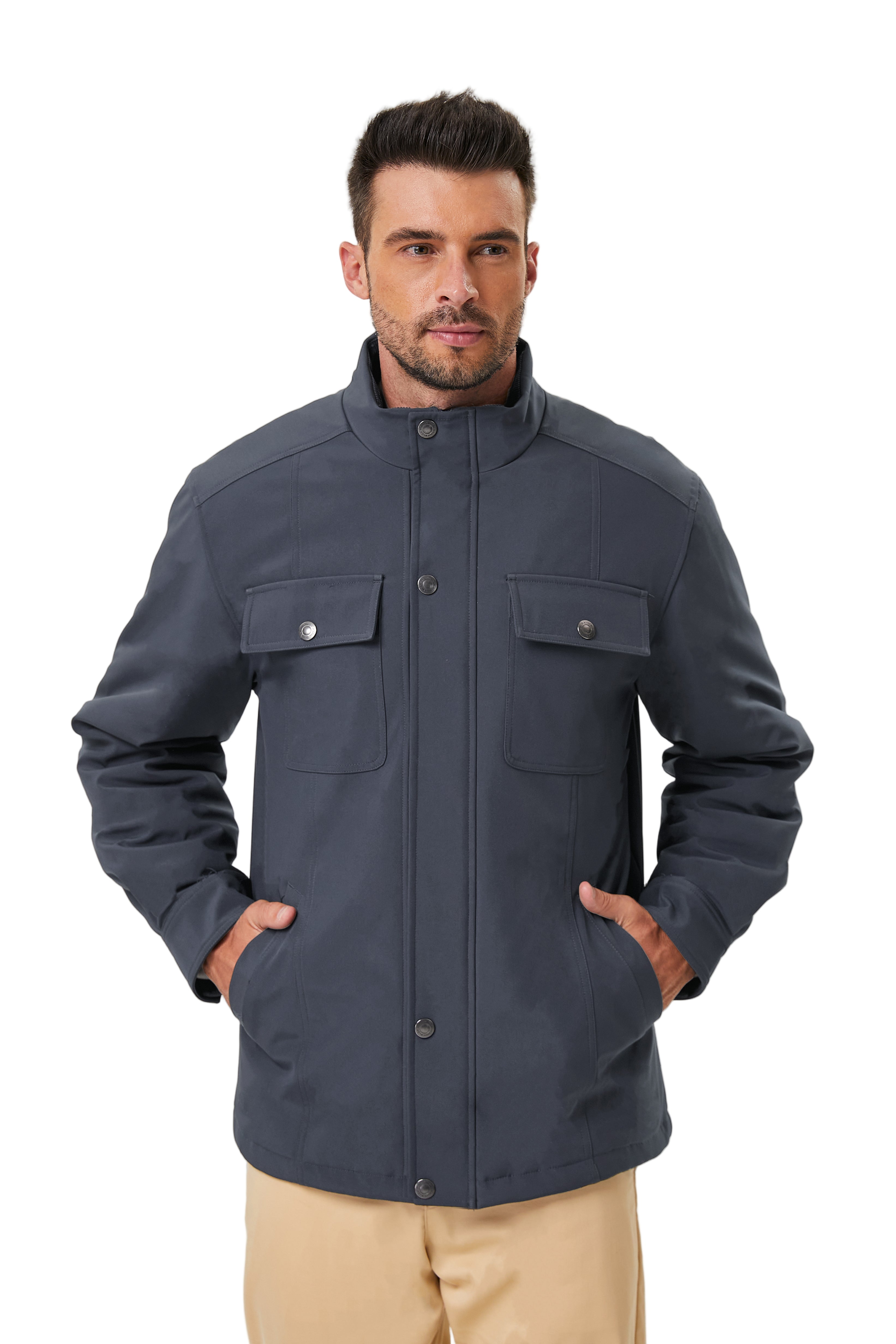 Cortland Flannel Lined Soft Shell Jacket – Hawke & Co