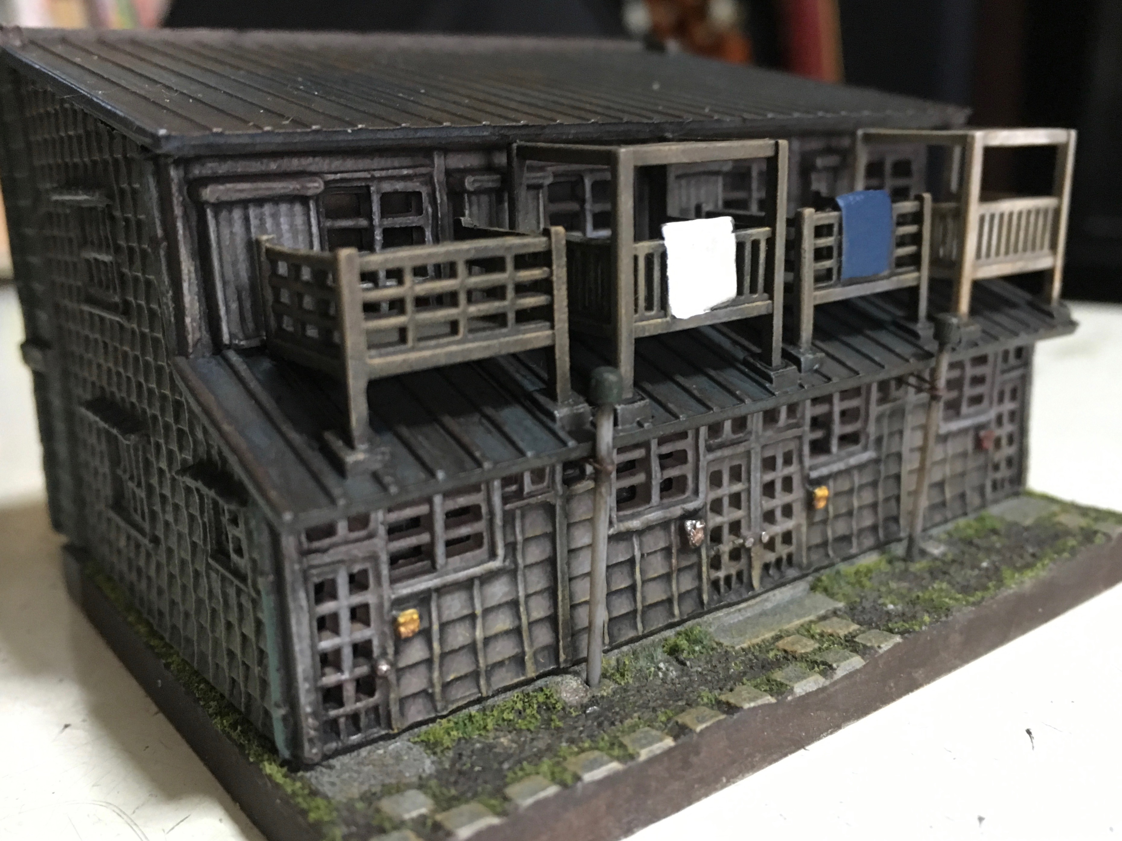 ジオコレ建物コレクションの改造・建物編 – はやまさ鉄道