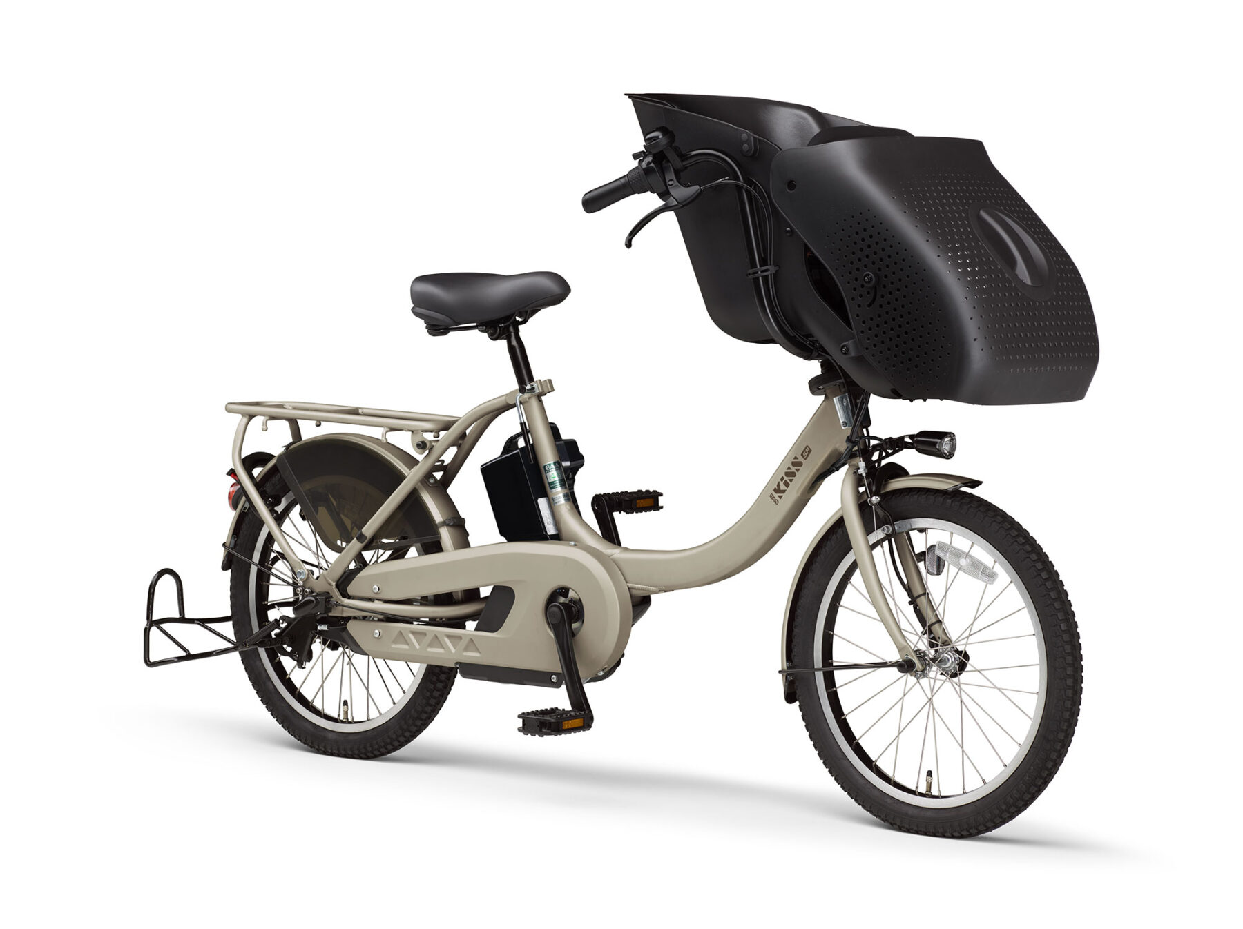 20インチ子供乗せ電動アシスト自転車「YAMAHA PAS Kiss mini un SP