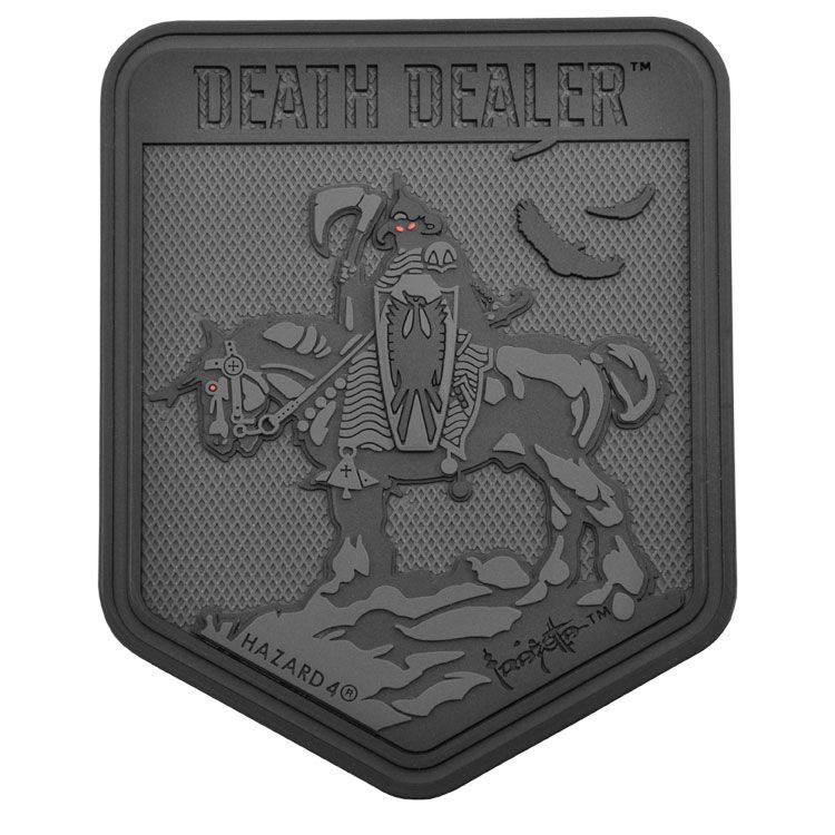 Death Dealer™ Frank Frazetta: Licensed Artwork Rubber Patches by