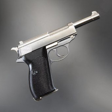 マルゼン ワルサー P38 (ac40.s) シルバー（ガスブローバック本体