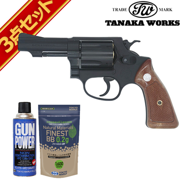 タナカワークス S&W M36 チーフスペシャル スクエアバット Ver.2 HW