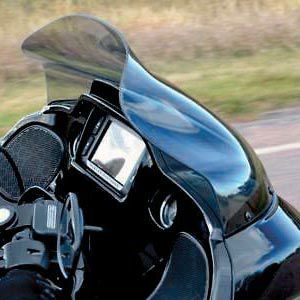 クロックワークス KOLOR FLARE ウインドシールド 8インチ ブロンズ