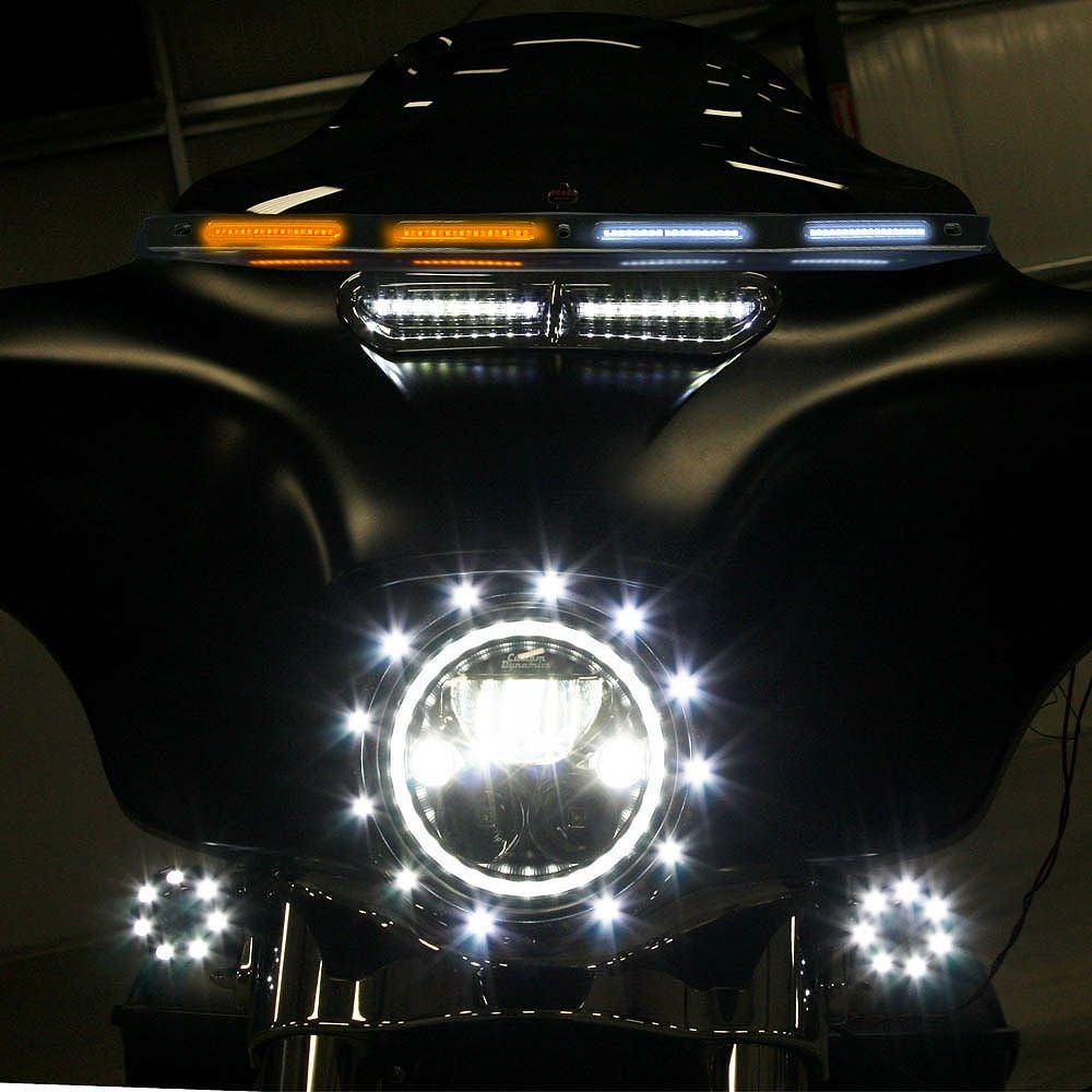 ハーレー、ツーリング2014以降用 ウインドシールド トリム｜ハーレー