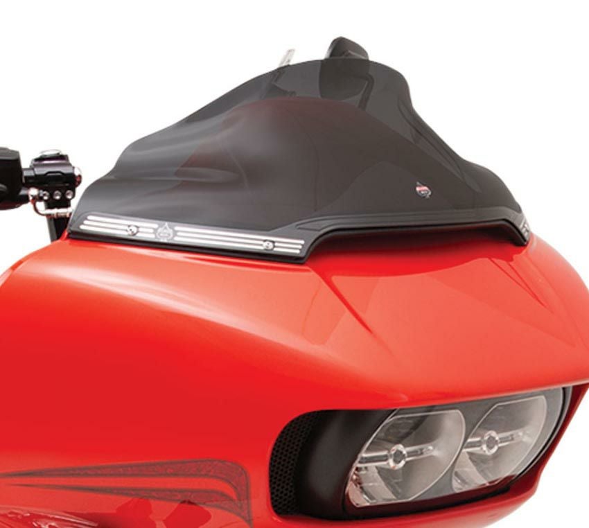 SALE】KWW-01-0326: クロックワークス FLAREウインドシールド 9インチ