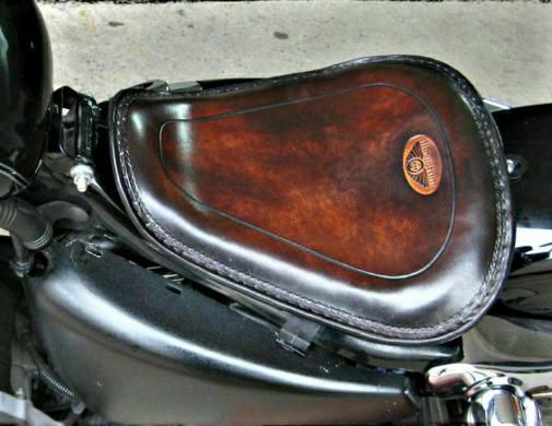 dhカスタム スポーツスター ソロシート レザー |ハーレーパーツ専門店