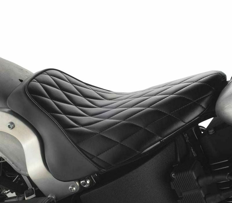 Le Pera BARE BONES ダイアモンドスティッチ・ソロシート ソフテイル用