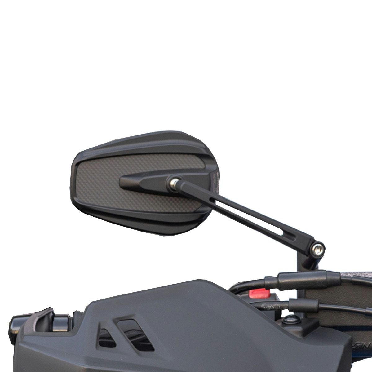 ハーレー 66 Collection ラウンドミラー ブラック |ハーレーパーツ専門