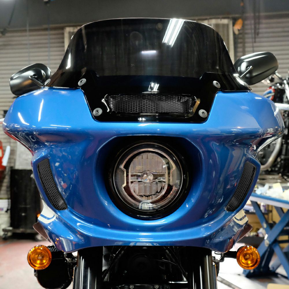 ローライダーST フェアリングダクトカバー (ブラック) TMO |ハーレー