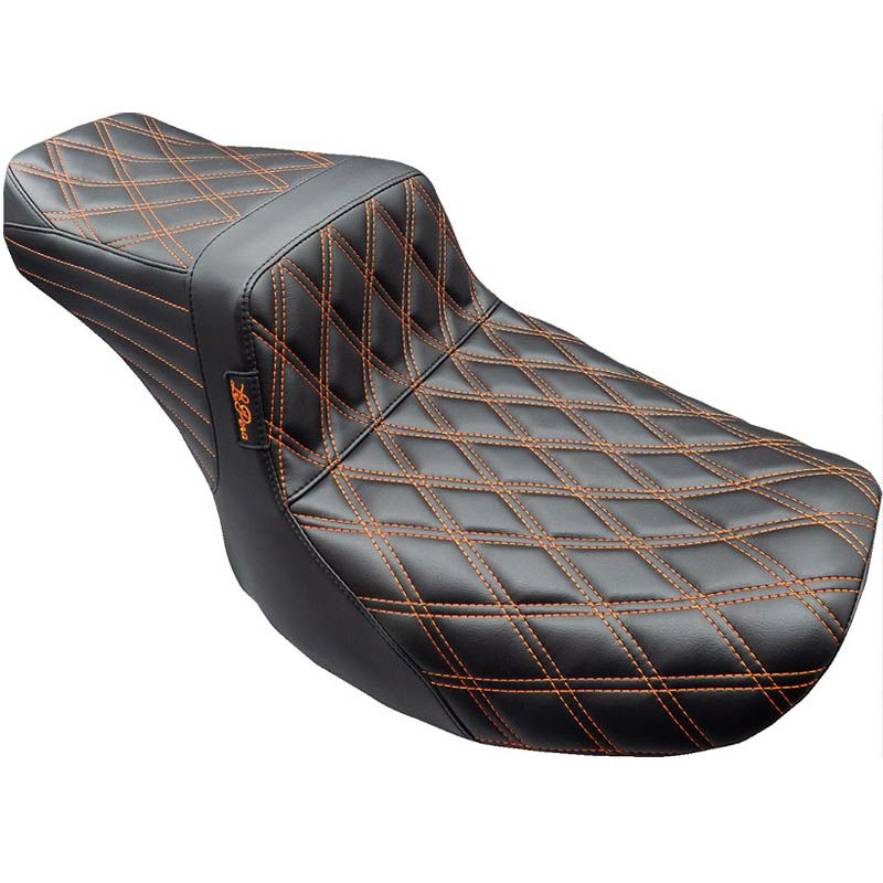 ハーレー、ツーリング用ラペラ(LePera) ツーアップ（2人乗り用）シート