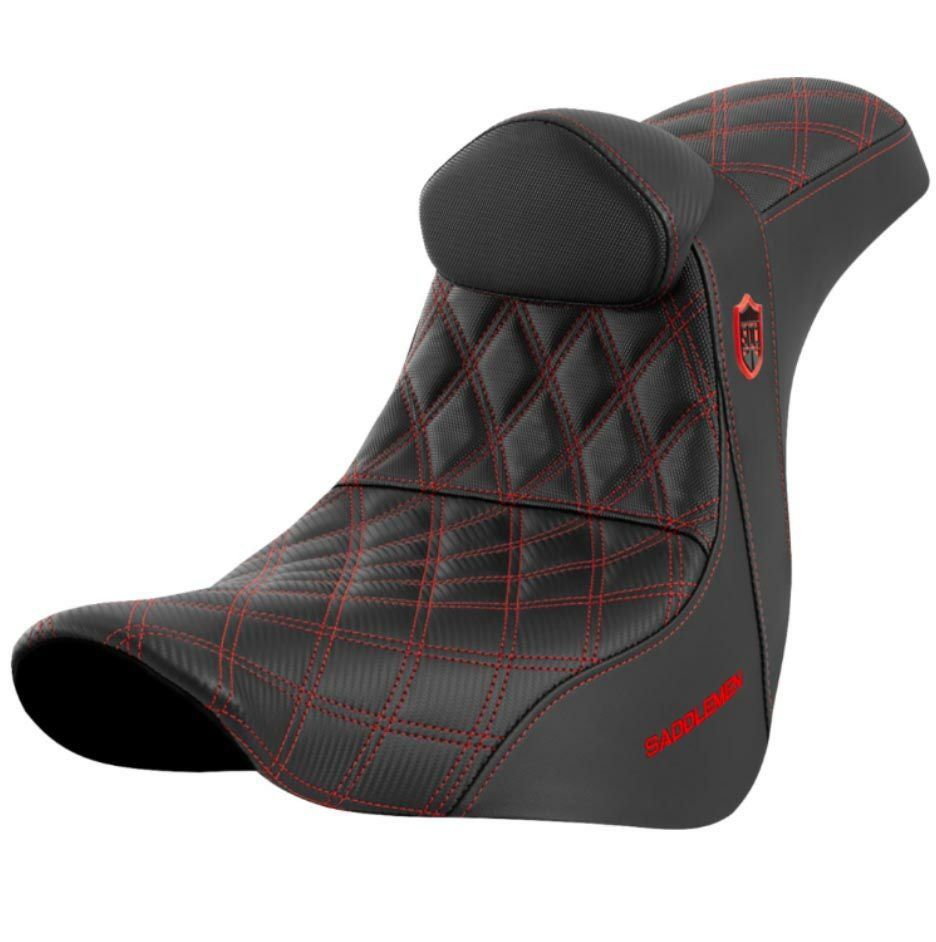 サドルマン SDC パフォーマンス・グリッパーシート バックレスト付