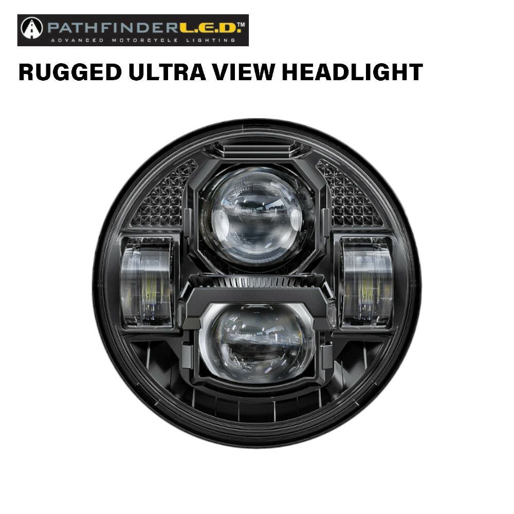 WMW プロジェクターLED 5-3/4インチ・ヘッドライト LEDリング ブラック