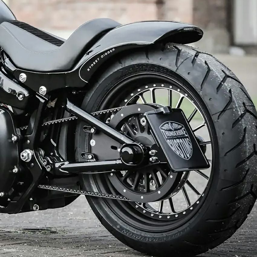 サンダーバイク スチールリアフェンダーキット (3-1テールライト付